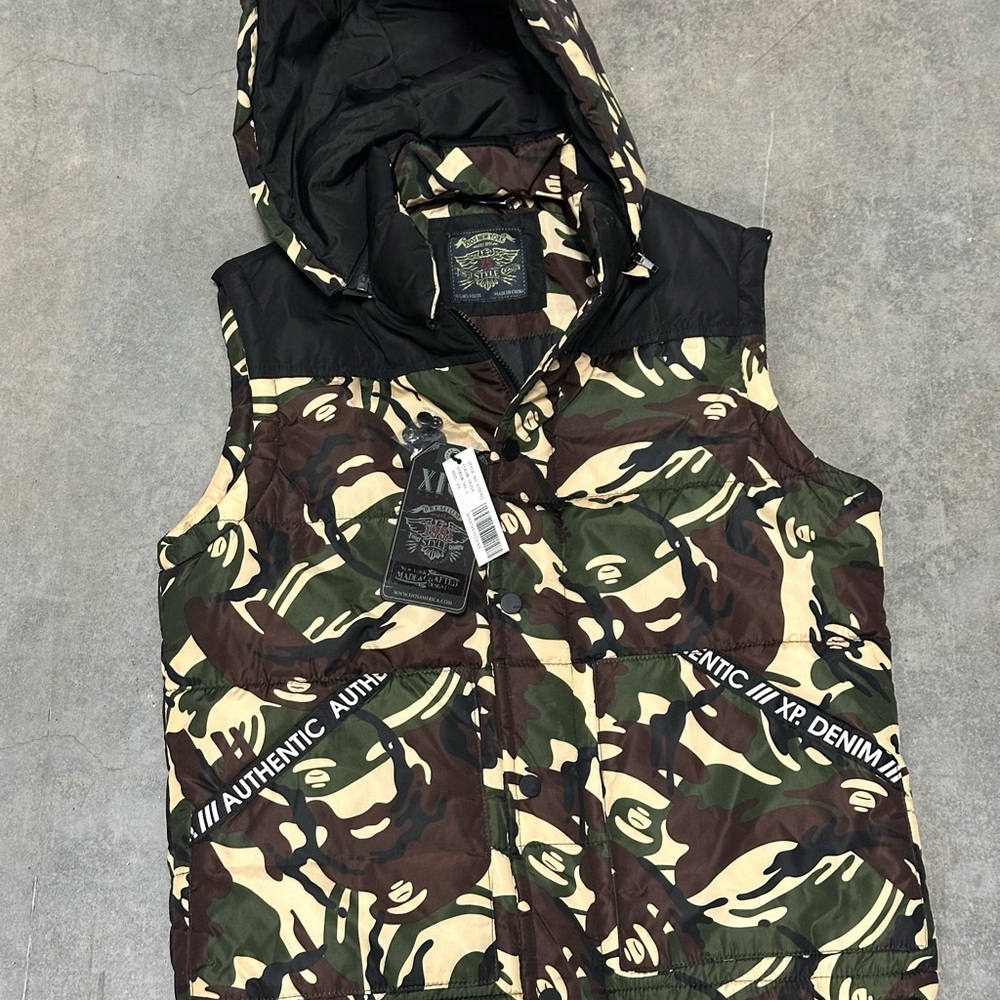 Men's Camouflage Vest